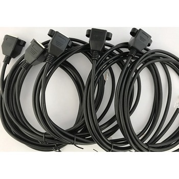 LANケーブル、カテゴリ5e(Cat5e)延長ケーブルのオスとメス bitstrong