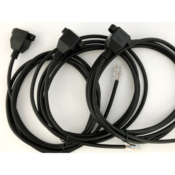 LANケーブル、カテゴリ5e(Cat5e)延長ケーブルのオスとメス bitstrong