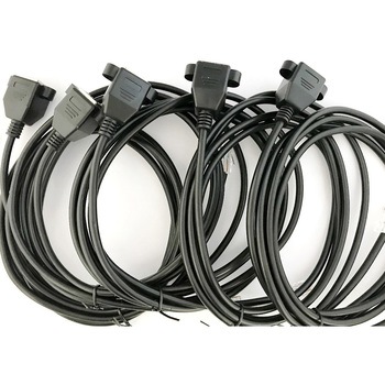 LANケーブル、カテゴリ5e(Cat5e)延長ケーブルのオスとメス bitstrong
