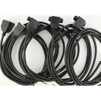 LANケーブル、カテゴリ5e(Cat5e)延長ケーブルのオスとメス bitstrong