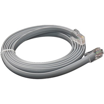 LANケーブル、カテゴリ5e(Cat5e)拡張ネットワークケーブル8コア、フラットケーブル両端クリスタルヘッド付き bitstrong