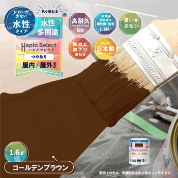 ハピオセレクト 水性シリコン多用途(つやあり) カンペハピオ