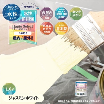ハピオセレクト 水性シリコン多用途(つやあり) カンペハピオ