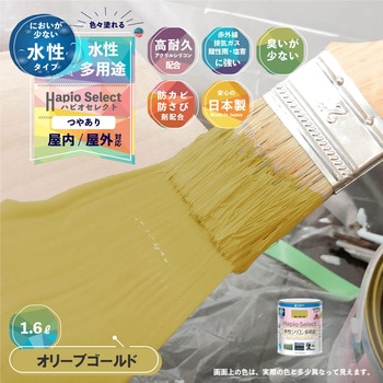 ハピオセレクト 水性シリコン多用途(つやあり) カンペハピオ
