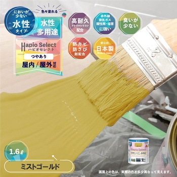 ハピオセレクト 水性シリコン多用途(つやあり) カンペハピオ