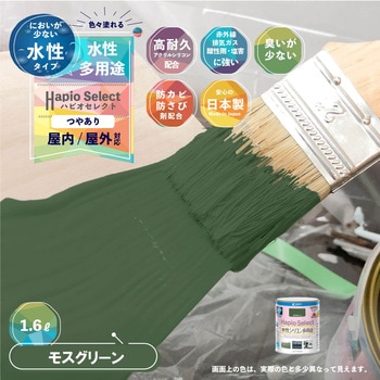 ハピオセレクト 水性シリコン多用途(つやあり) カンペハピオ
