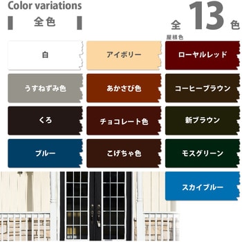 4972910319816 サビテクト 上塗り兼用さび止め塗料(つやあり) 1缶(7kg