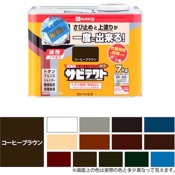 塗料 カンペハピオ ペンキ 油性 つやあり さび止め 速乾性 さびの上