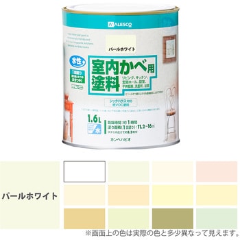 4972910225896 室内かべ用塗料 水性室内壁用塗料 (2分つや：落ち着いた