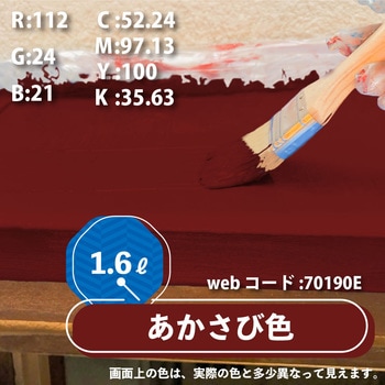 油性トタン用 油性屋根用塗料 (つやあり) カンペハピオ