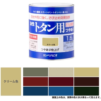 油性トタン用 油性屋根用塗料 (つやあり) カンペハピオ