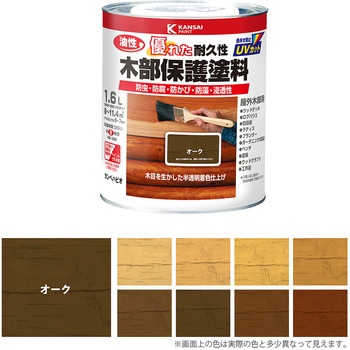 油性木部保護塗料 油性木部保護塗料(木目を活かした半透明着色仕上げ) カンペハピオ