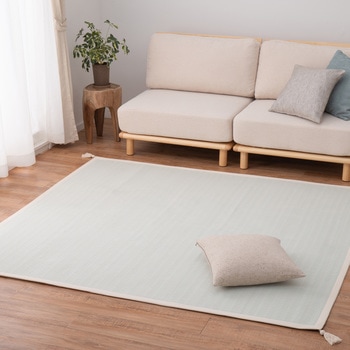 シンプルなインド綿ラグ アルト 萩原