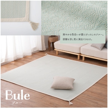 シンプルなインド綿ラグ アルト 萩原