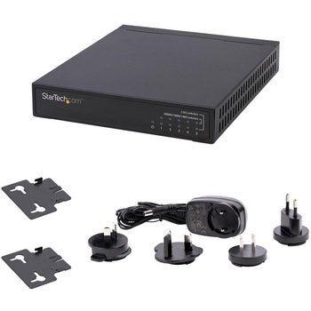 2.5G対応アンマネージドスイッチ/5ポートLAN切替器/2.5GBASE-T スイッチングハブ/デスク & 壁面設置イーサネットスイッチ StarTech.com