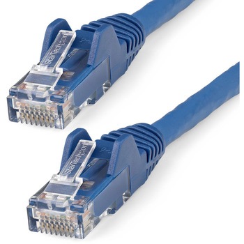 カテゴリー6 LANケーブル/LSZH(低煙ゼロハロゲン)対応/650MHz 10GbE/100W PoE/UTP/ツメ折れ防止RJ45コネクタ/ETL規格認定品/24AWG/Cat6 LANケーブル StarTech.com