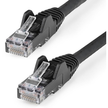 カテゴリー6 LANケーブル/LSZH(低煙ゼロハロゲン)対応/650MHz 10GbE/100W PoE/UTP/ツメ折れ防止RJ45コネクタ/ETL規格認定品/24AWG/Cat6 LANケーブル StarTech.com