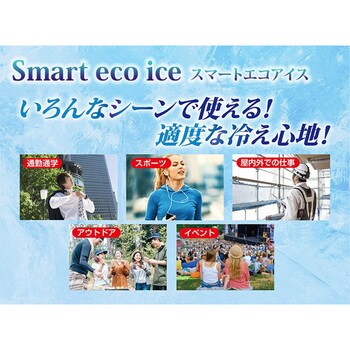 Smart eco ice ネックバンド エンプレイス 首用 暑さ対策 【通販 ...