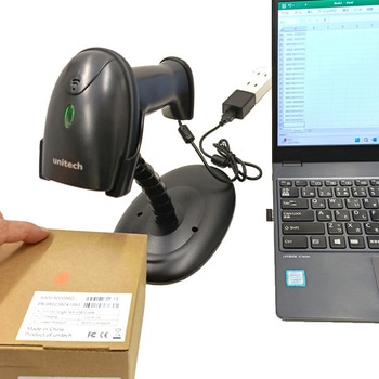 MS838B スーパーエコノミー QRコード対応二次元ワイヤレスバーコードリーダー unitech