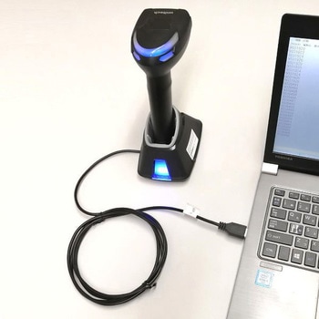 MS852B新エンジン搭載モデル Bluetooth通信接続 ワイヤレス二次元バーコードリーダー USBケーブルクレードル付 unitech