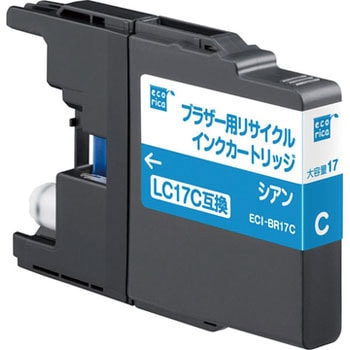 リサイクルインク Brother対応 LC17 エコリカ