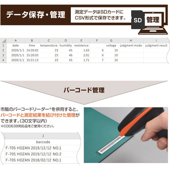 表面抵抗計 ホーザン