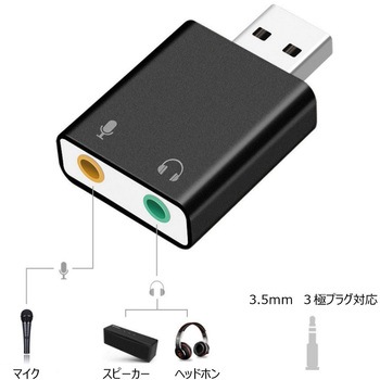USBオーディオ変換アダプタ トライメイト