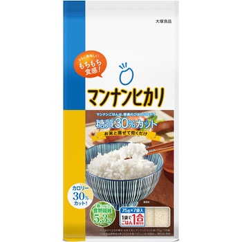 Amazon.co.jp: 大塚食品 マンナンヒカリ 1kg : 食品・飲料・お酒