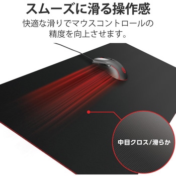 海外輸入 インボイス エレコム MP-G07BK マウスパッド 幅900mm×奥行400mm ゲーミング キッズ・ファミリー