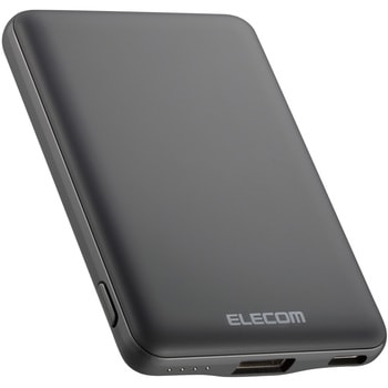 モバイルバッテリー 5000mAh 12W 入力(Type-C×1) 出力(Type-C×1、USB-A