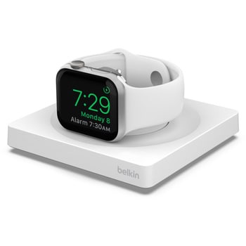 WIZ015DQWH AppleWatch用ポータブル急速充電器(電源アダプタ付) 1個 BELKIN(ベルキン) 【通販モノタロウ】