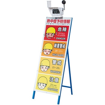 WBGT分布立看板 昭和商会