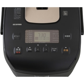RC-PD10-B 圧力IHジャー炊飯器10合 アイリスオーヤマ ブラック色 寸法 