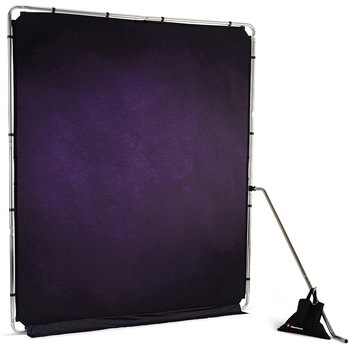 EzyFrame 背景 2x2.3m ナス Manfrotto
