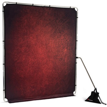EzyFrame 背景 2x2.3m クリムゾン Manfrotto