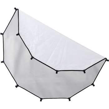 ハロコンパクトプラス カバー98cmシルバー/ホワイト Manfrotto