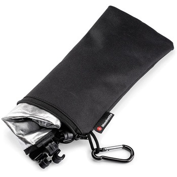 ハロコンパクトプラス カバー98cmシルバー/ホワイト Manfrotto