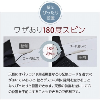 本棚付きユニットデスク  組み換え 棚付シェルフ Unity