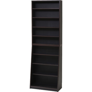 YHK-0214 文庫本ラック 本棚 1cmピッチ可動棚 9段 大収納 Bunco 77540707