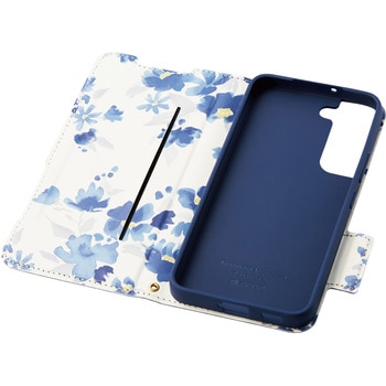 Galaxy S22 ( SC-51C / SCG13 ) ケース カバー レザー TPU 手帳型 マグネット スリム 衝撃吸収 エレコム