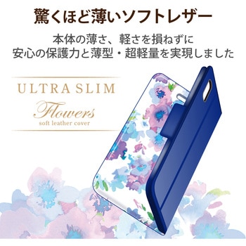 AQUOS sense6s ( SHG07 ) / sense6 ( SH-54B SHG05 ) ケース カバー レザー TPU 手帳型 衝撃吸収 エレコム