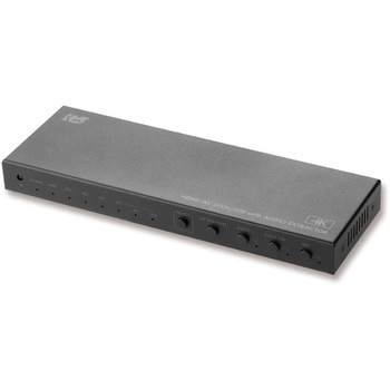 4K60Hz対応 外部音声出力付 4入力1出力 HDMI/AV切替器 ラトックシステム