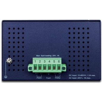 Giga 産業用スイッチングハブ SFP DC外部電源 PLANET Technology