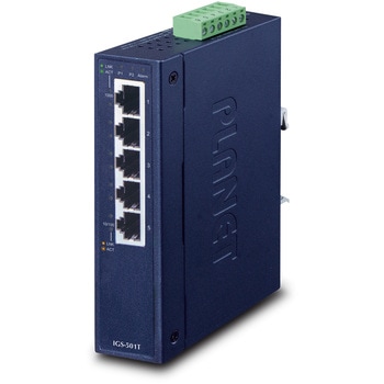 IGS-501T Giga5ポート 産業用スイッチングハブ DC外部電源 1台