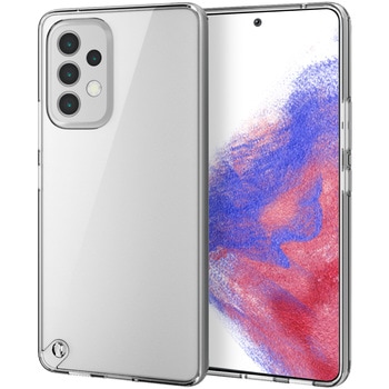 ケース カバー Galaxy A53 5G ポリカーボネート TPU ハイブリッド スリム 角エアクッション 耐衝撃 クリア エレコム