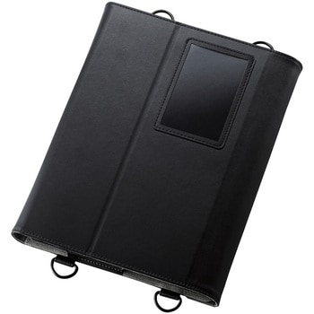 ソフトレザーケース Dynabook K50 K60対応 手帳型 ショルダーベルト付 キーボード対応 ブラック エレコム
