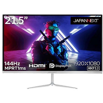 21.5型ゲーミング液晶ディスプレイ 1920×1080/HDMI×1、DP×1/ブラック/スピーカー JAPANNEXT