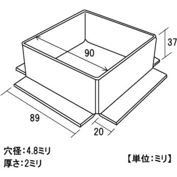 モリギン 角柱座金 ACE(エース)