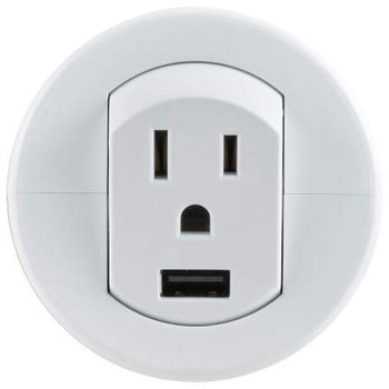 埋込式USB・ACコンセント 15-017型 LAMP(スガツネ)