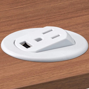 埋込式USB・ACコンセント 15-017型 LAMP(スガツネ)